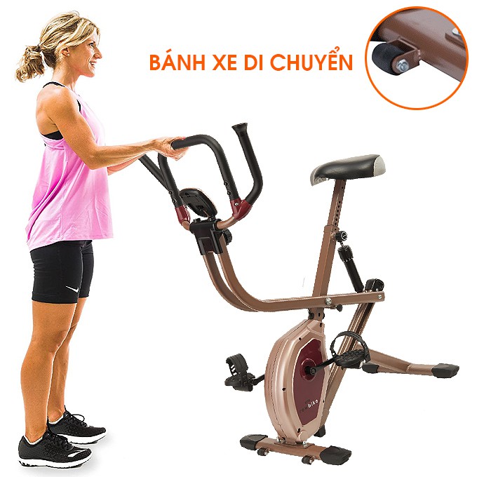 Xe đạp tập thể dục OTO ROW BIKE RB-1000 (Rose Gold)